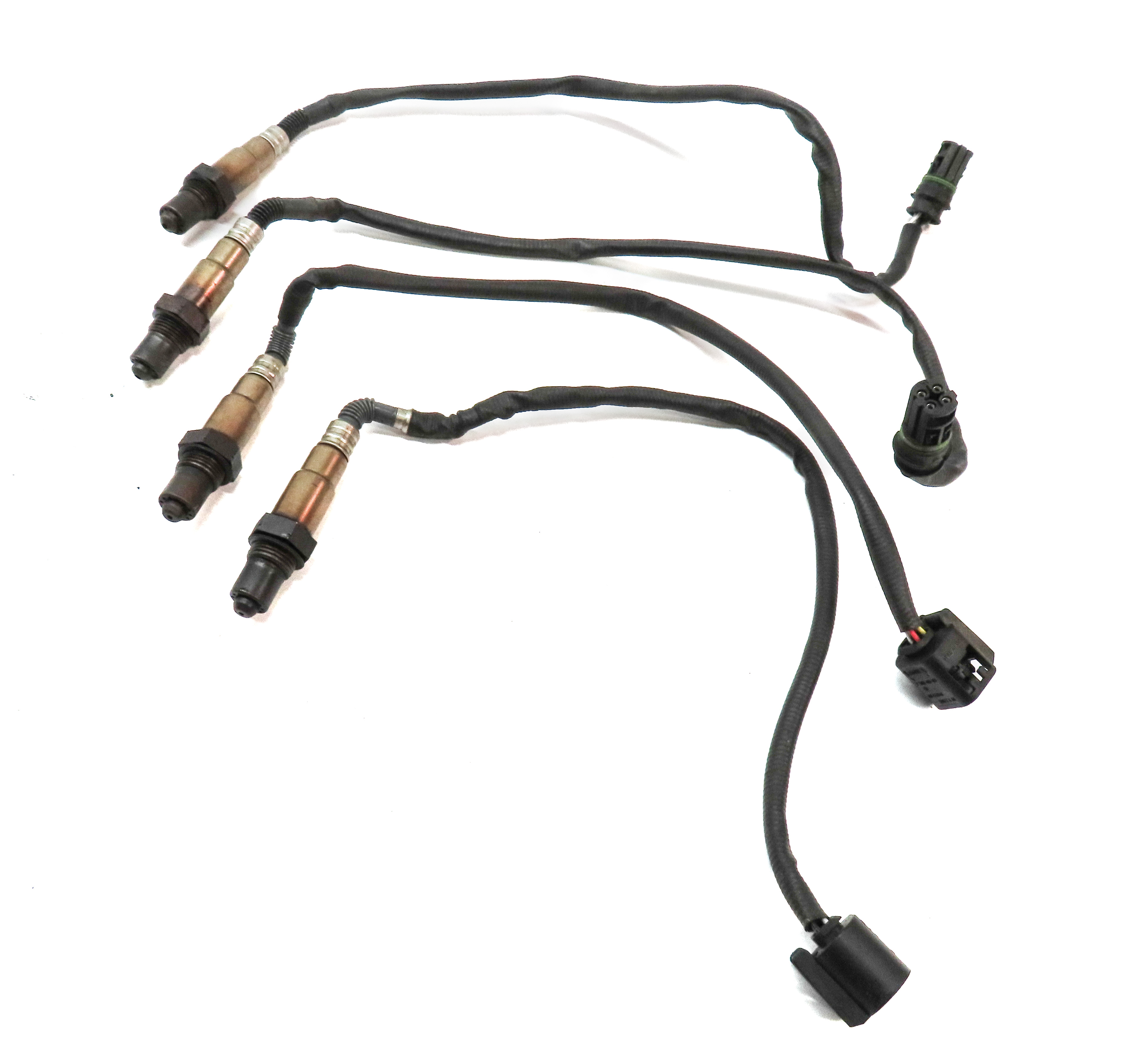 2013 BMW 650i GRAN COUPE (F06) 4.4L (N63) OXYGEN O2 LAMBDA PROBE SENSOR SET/4 — exact item pictured